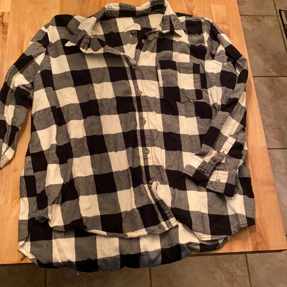 Black Buffalo Plaid Flannel